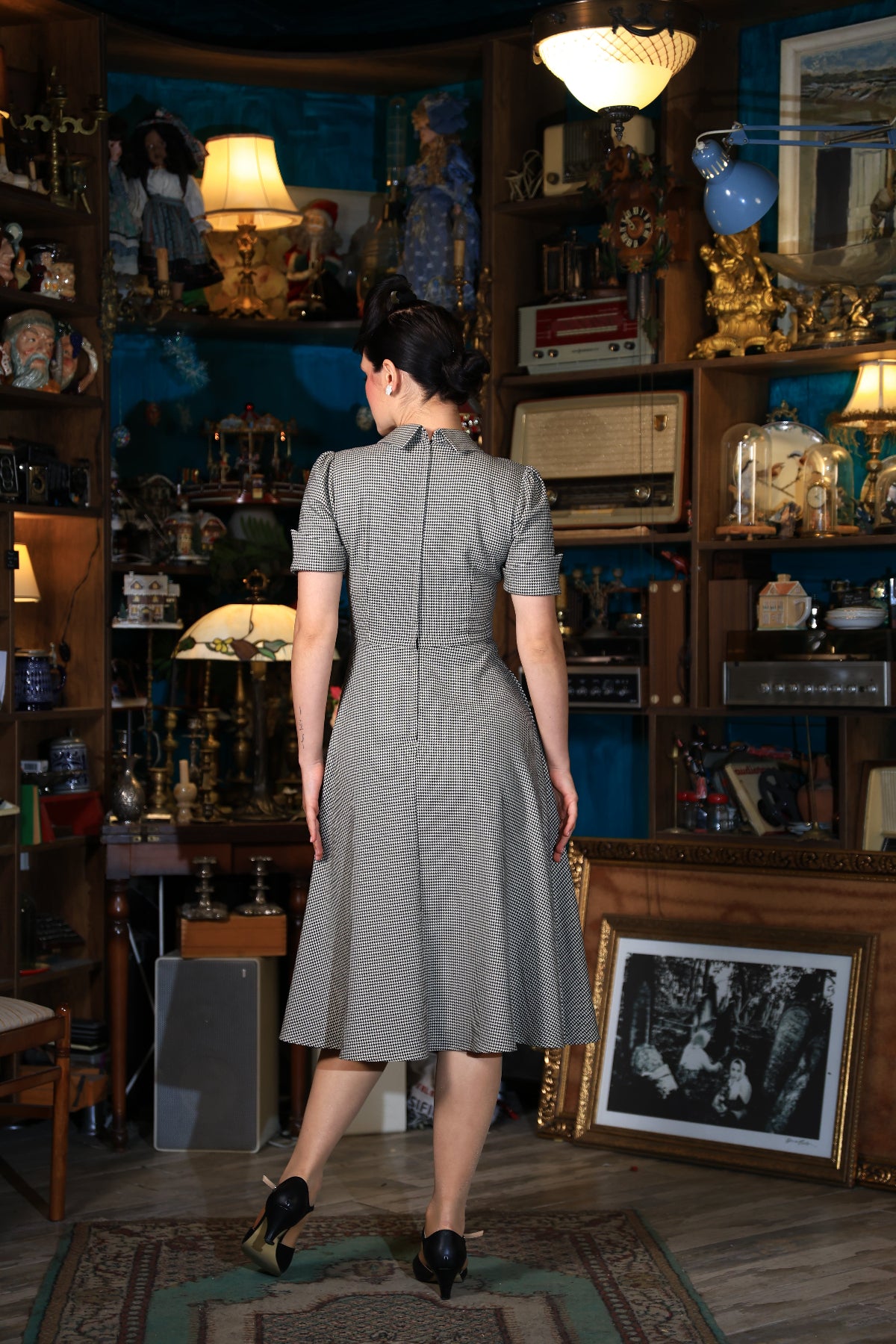 Marianne Black Swing Dress