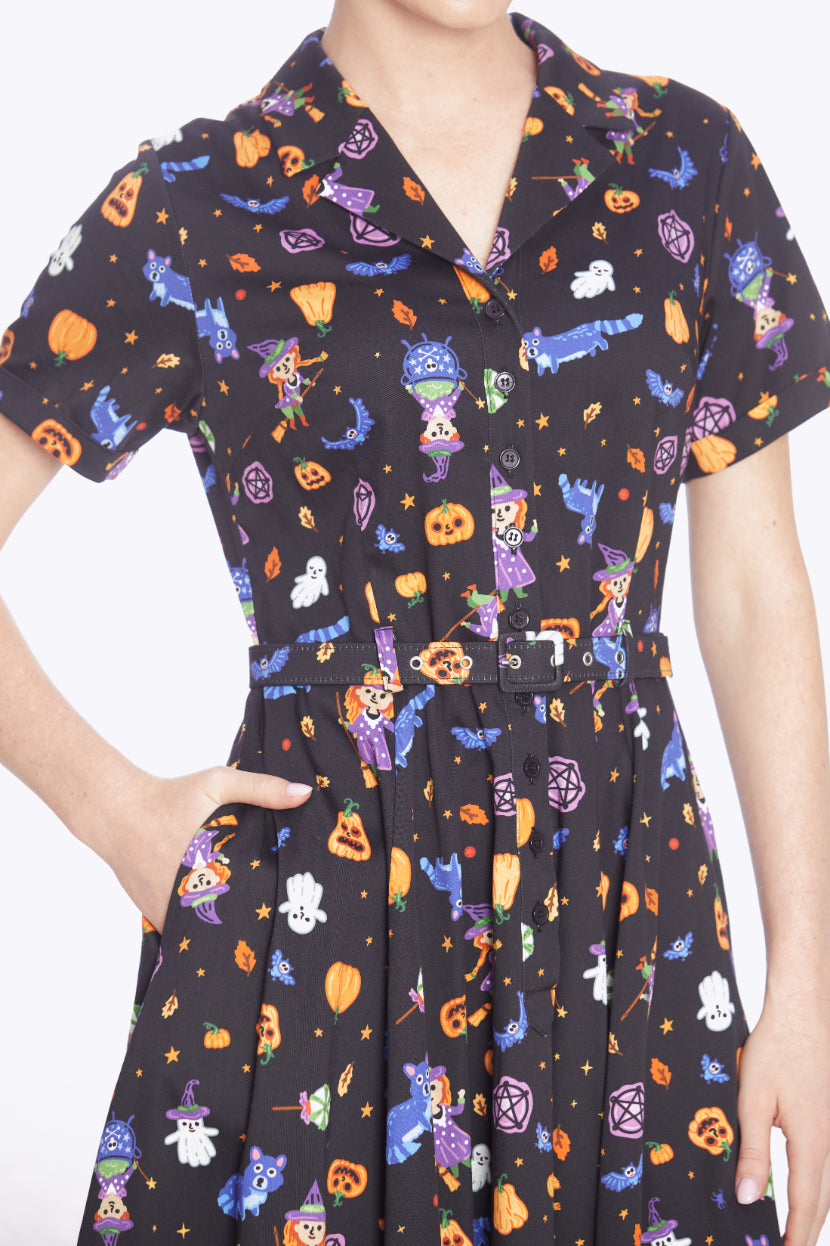 Caterina Autumn Alchemy Swing Dress