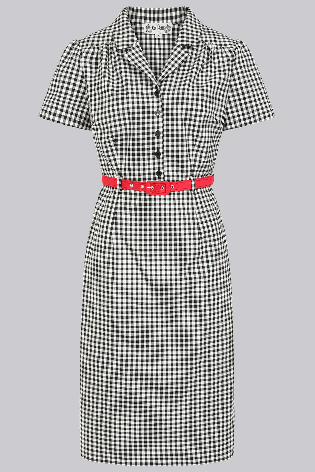 Alexandrea Gingham Pencil Dress