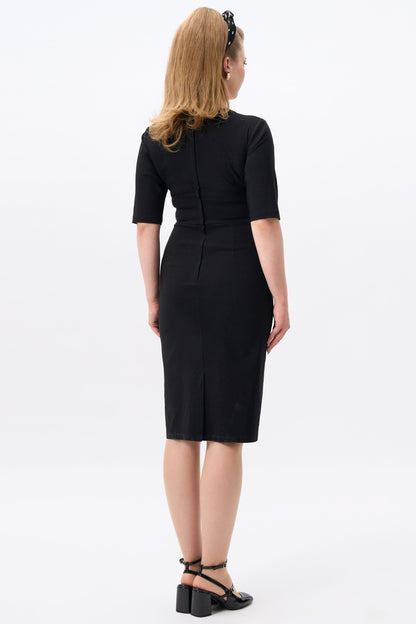 Trixie Black Pencil Dress