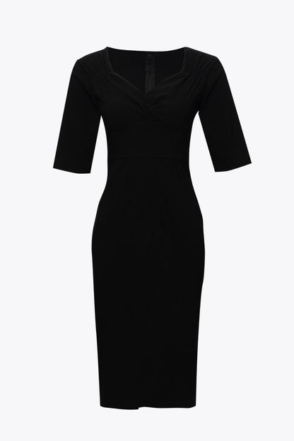 Trixie Black Pencil Dress