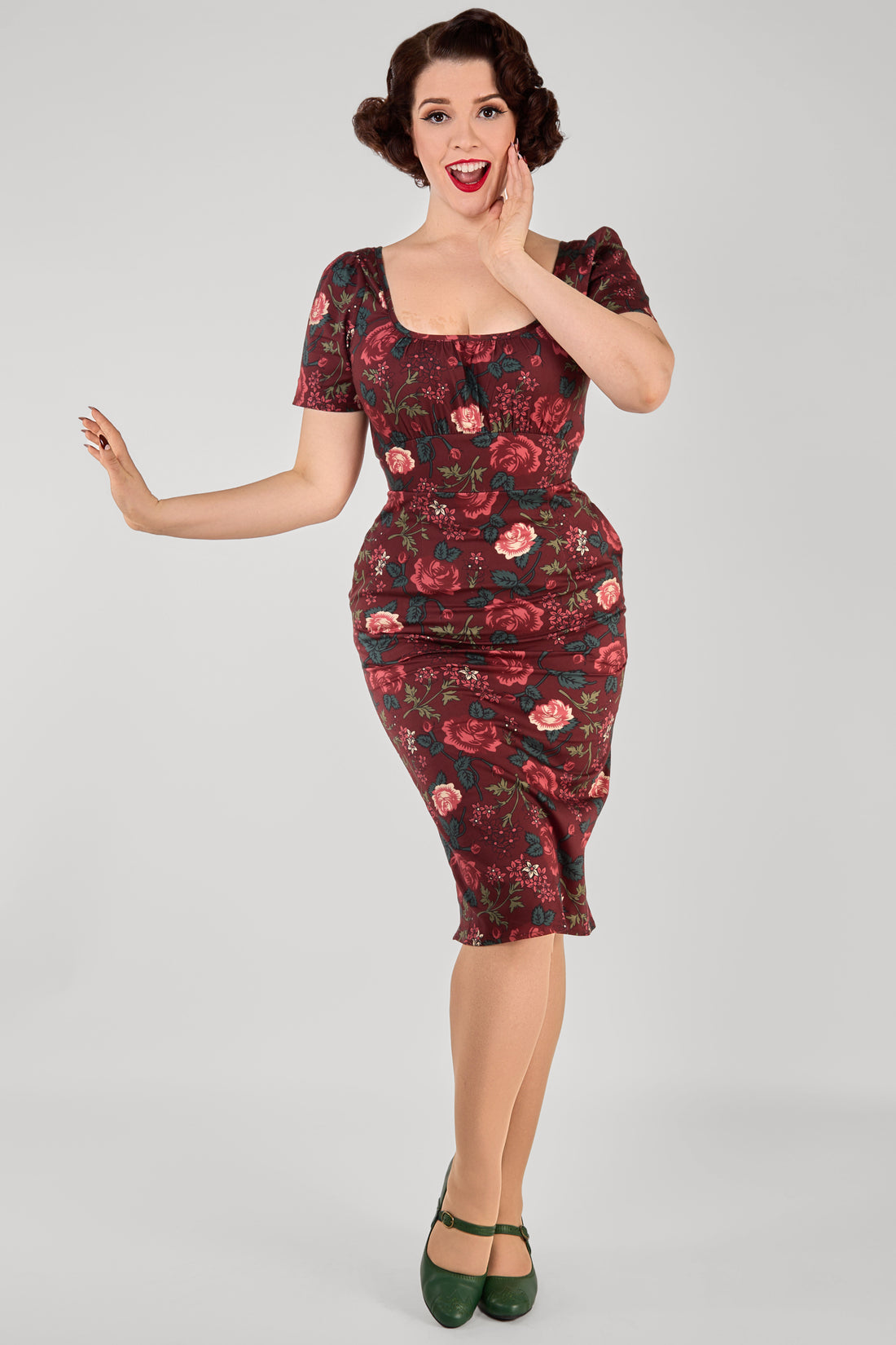 Giada Late Bloom Pencil Dress