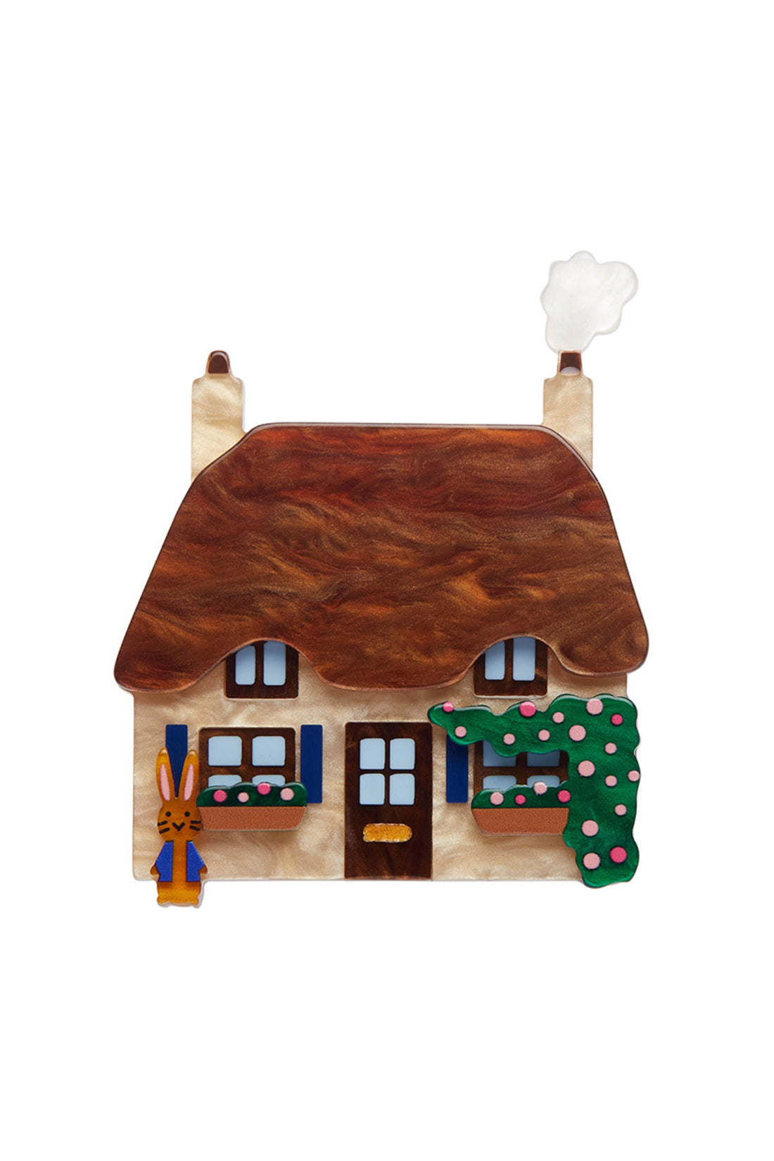 Erstwilder Country Cottage Brooch