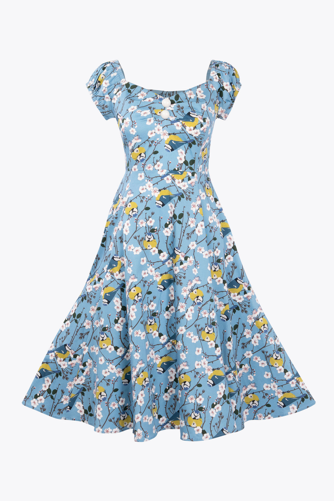 Dolores Blossom Birds Doll Dress
