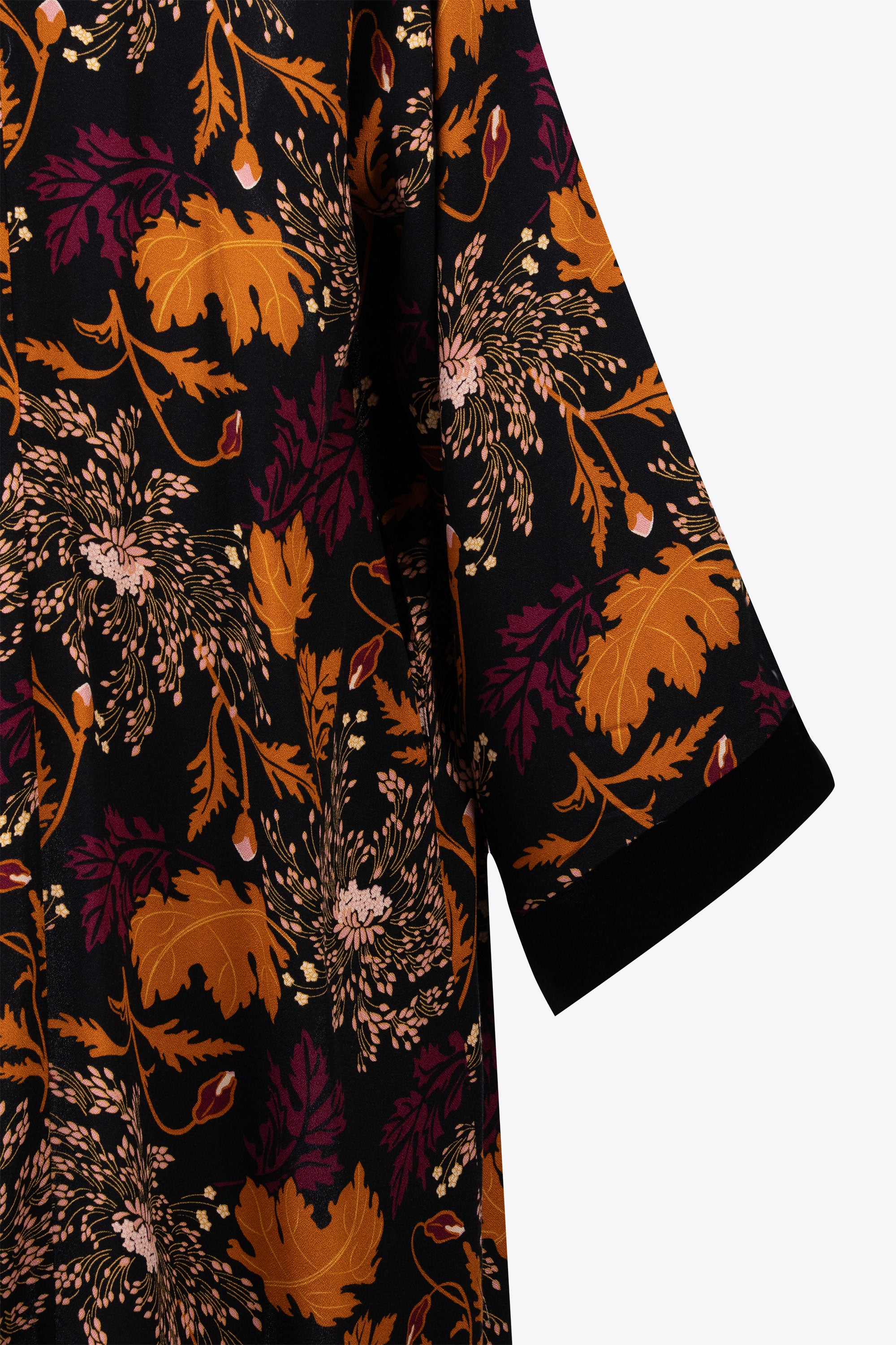 Momiji Gold Leaf Kimono