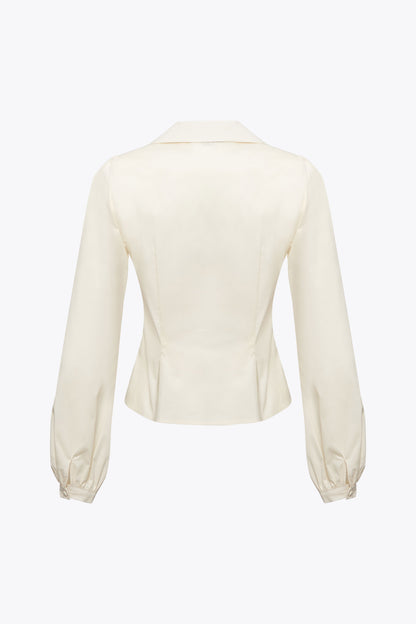 Jerry Cream Blouse
