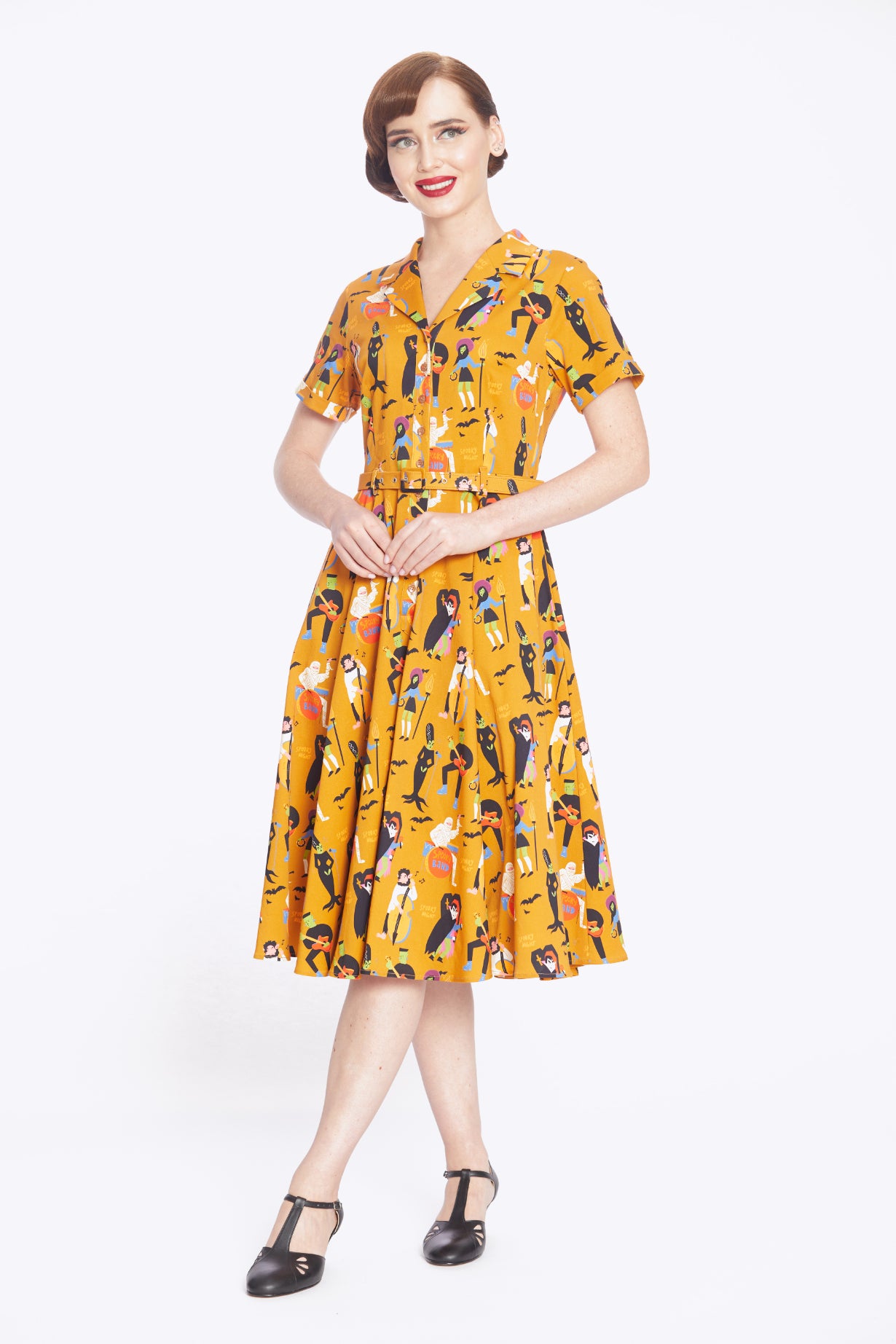 Caterina Monster Mash Swing Dress