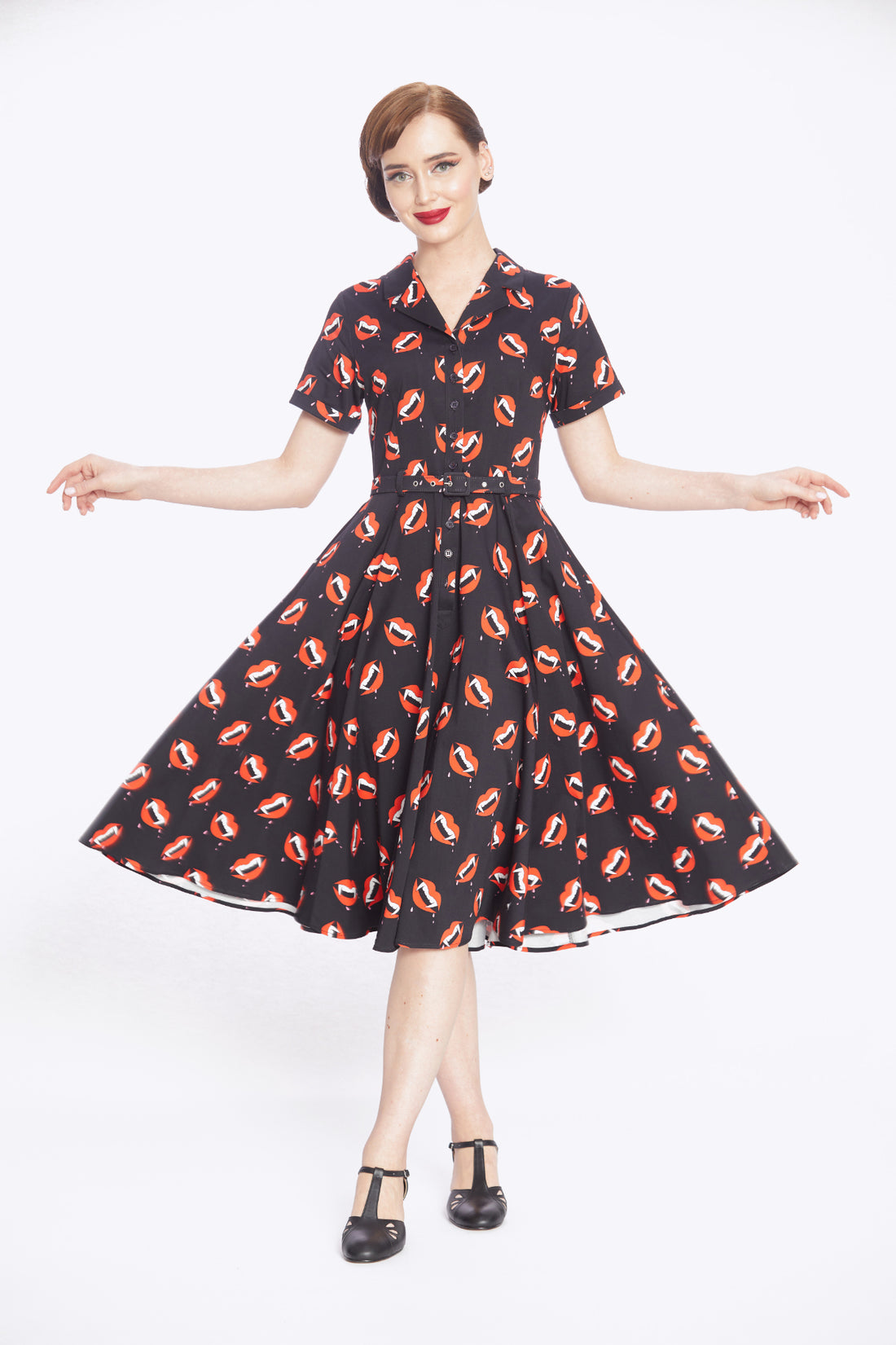 Caterina Bite Me Darling Swing Dress