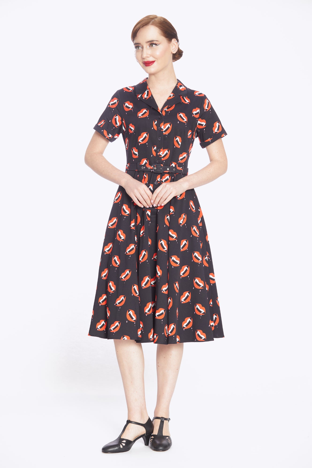 Caterina Bite Me Darling Swing Dress