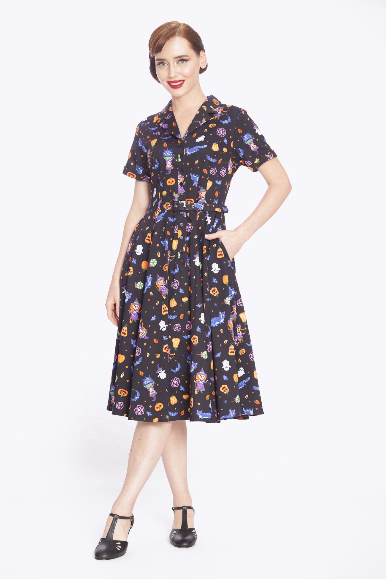 Caterina Autumn Alchemy Swing Dress