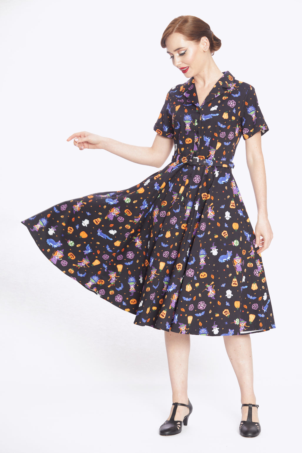 Caterina Autumn Alchemy Swing Dress