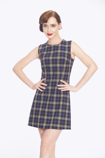 Mandy Mini Check Dress