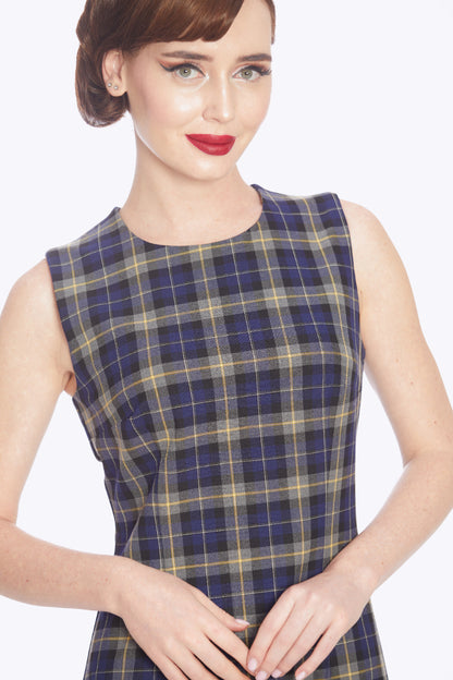 Mandy Mini Check Dress
