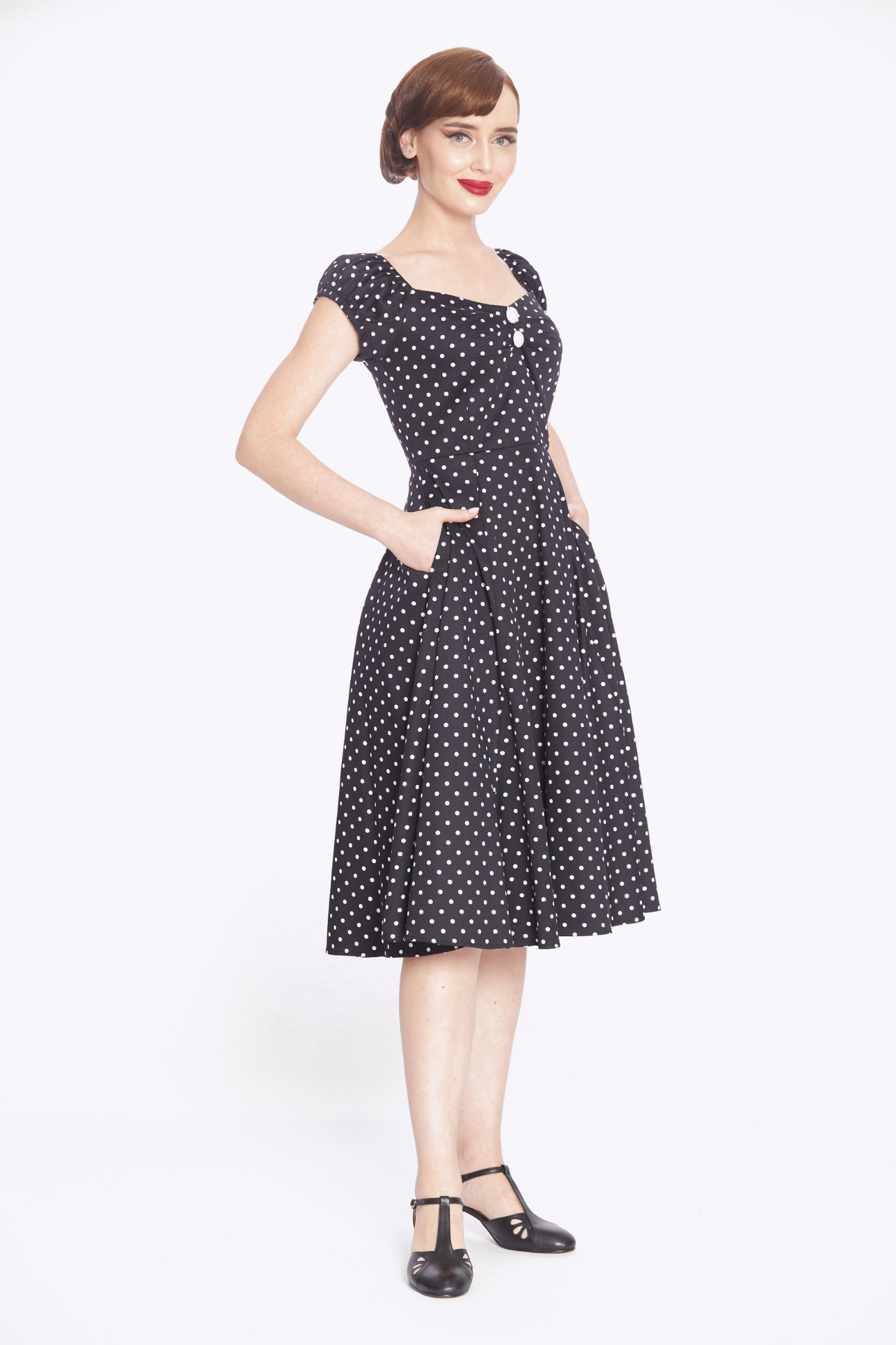 Dolores Polka Doll Dress