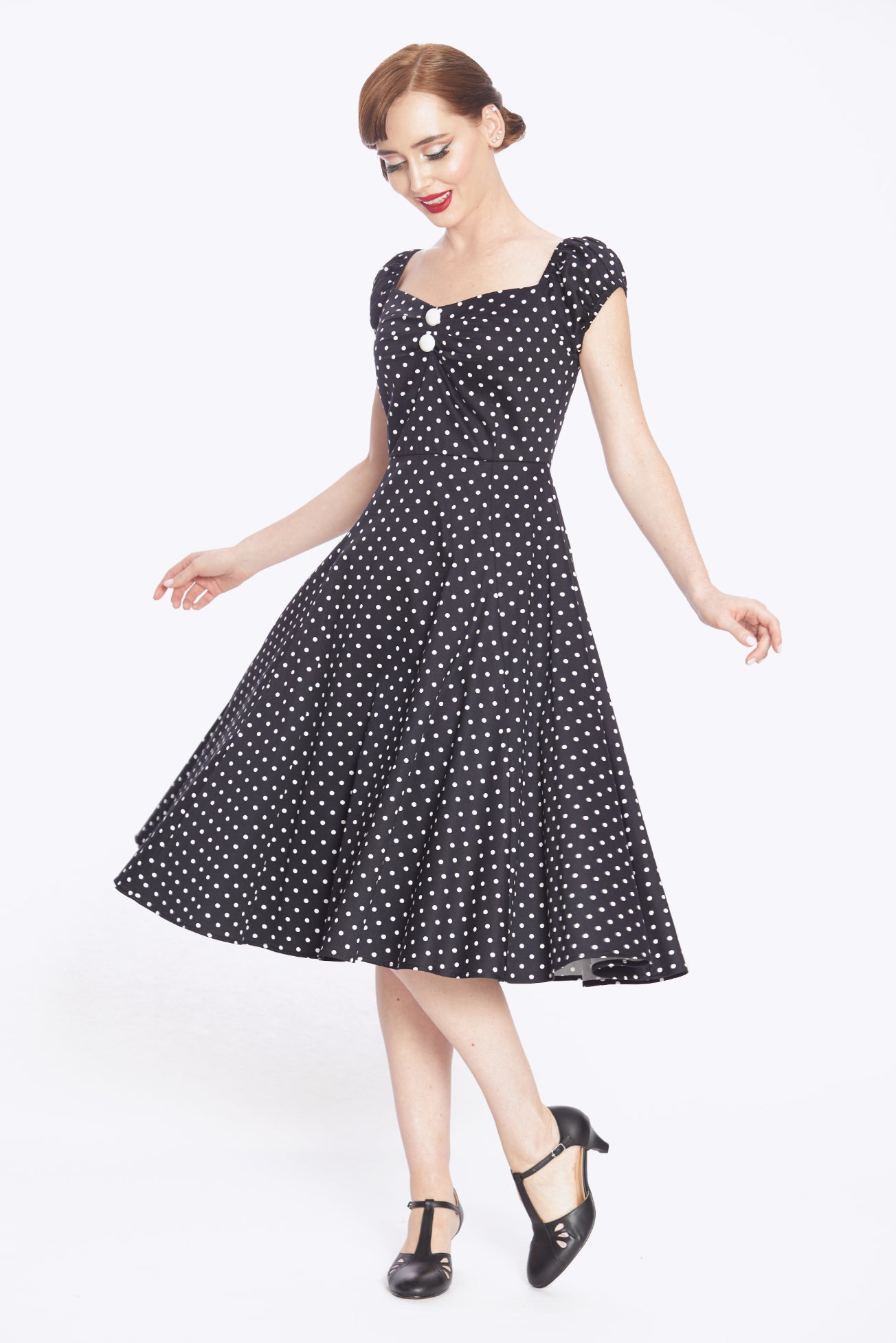 Dolores Polka Doll Dress