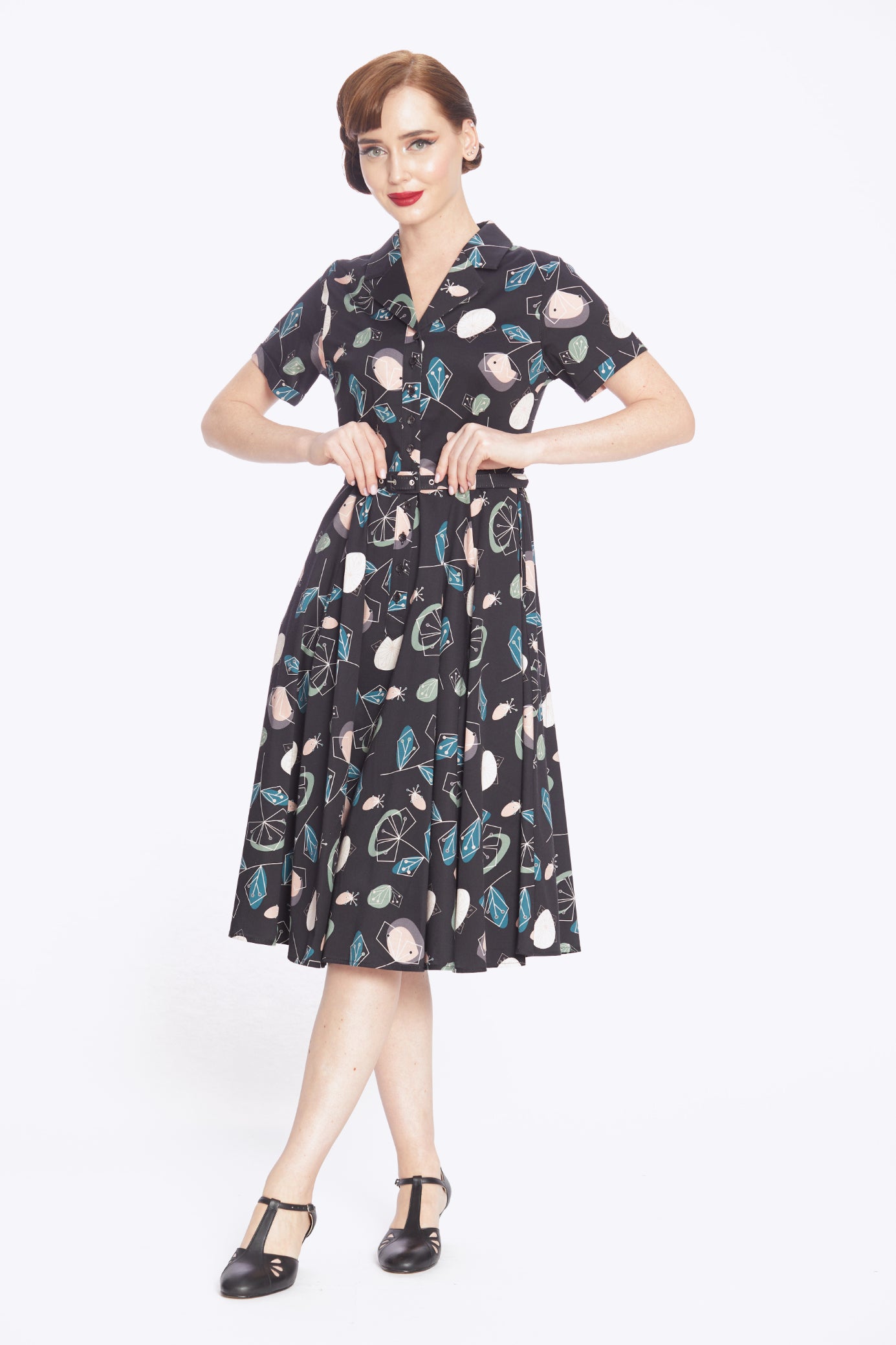 Caterina Atomic Floral Doll Dress