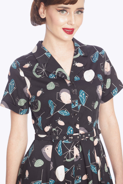 Caterina Atomic Floral Doll Dress