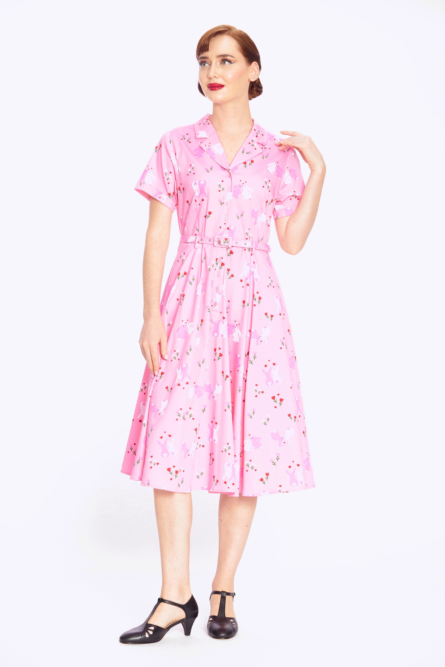 Caterina Some Bunny To Love Swing Dress