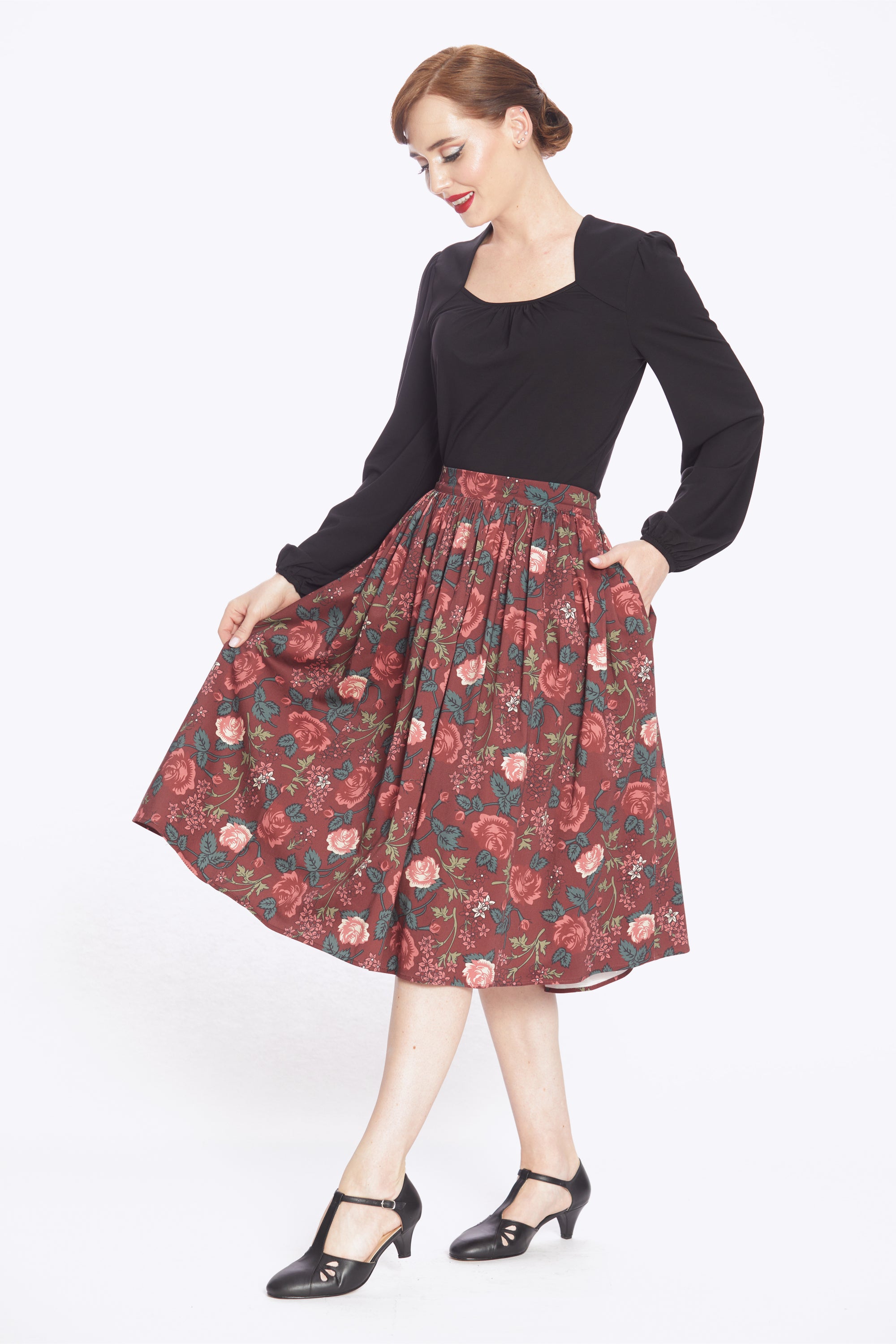 Jasmine Late Bloom Swing Skirt
