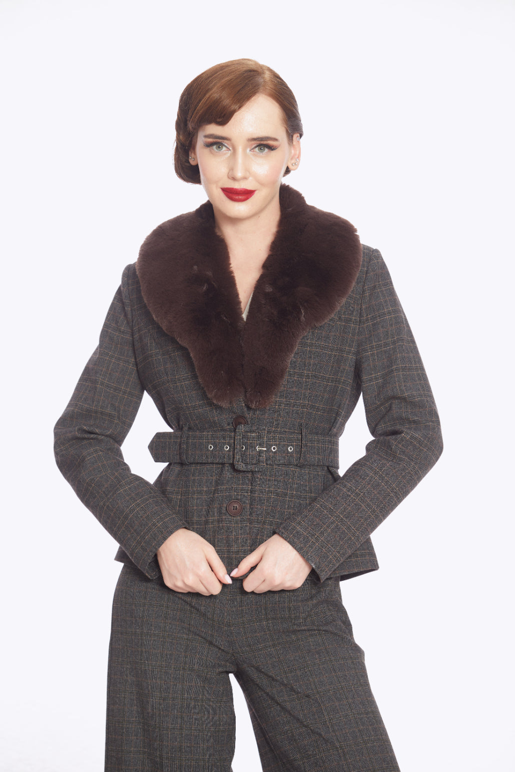 Molly Professor Heritage Check Jacket