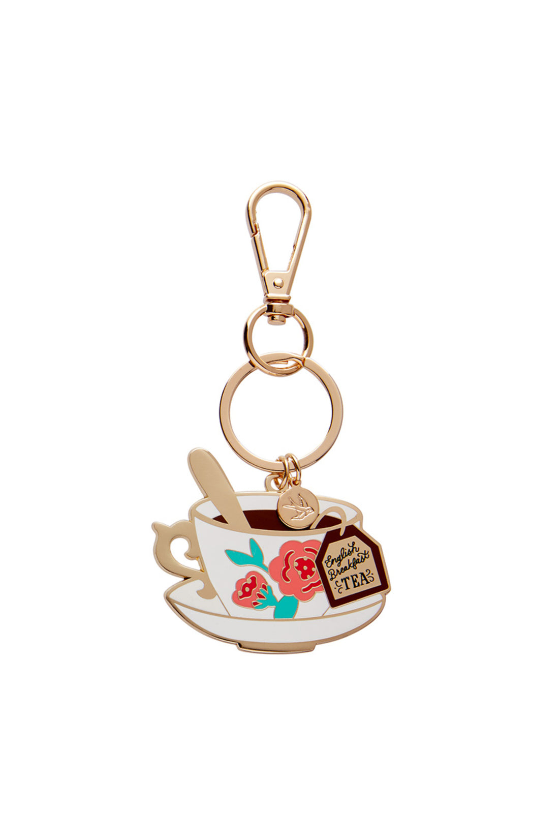 Erstwilder Fancy A Cuppa Enamel Key Ring
