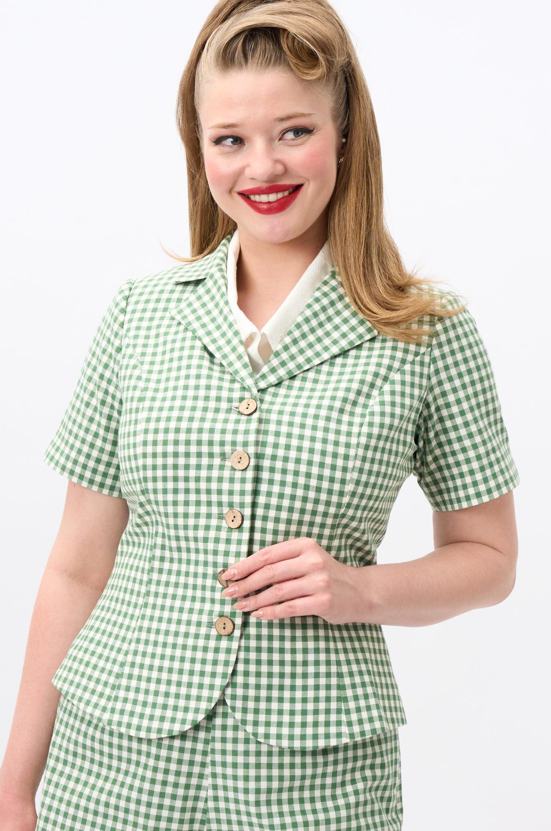 Cerci Gingham Jacket