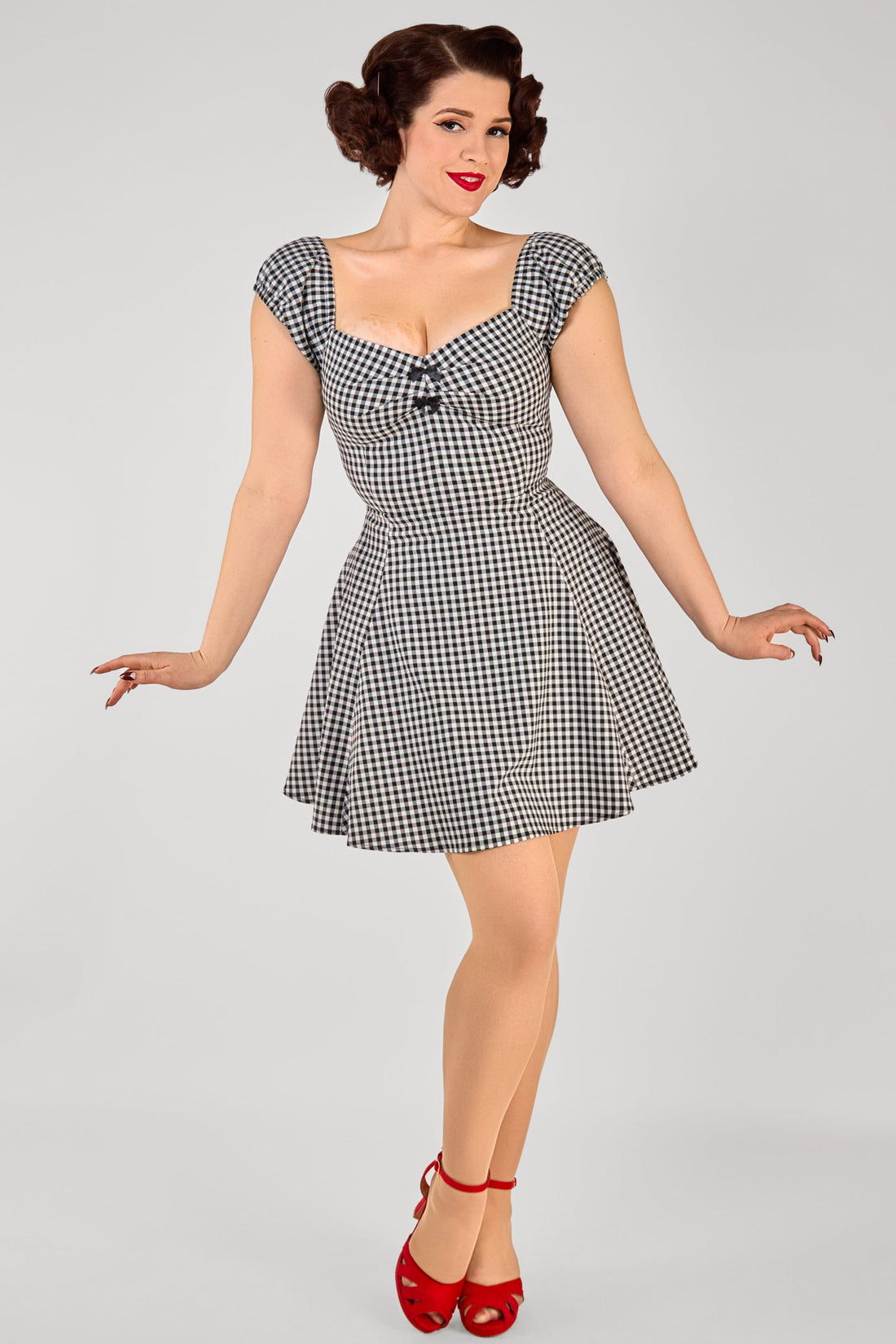 Dolores Gingham Mini Dress