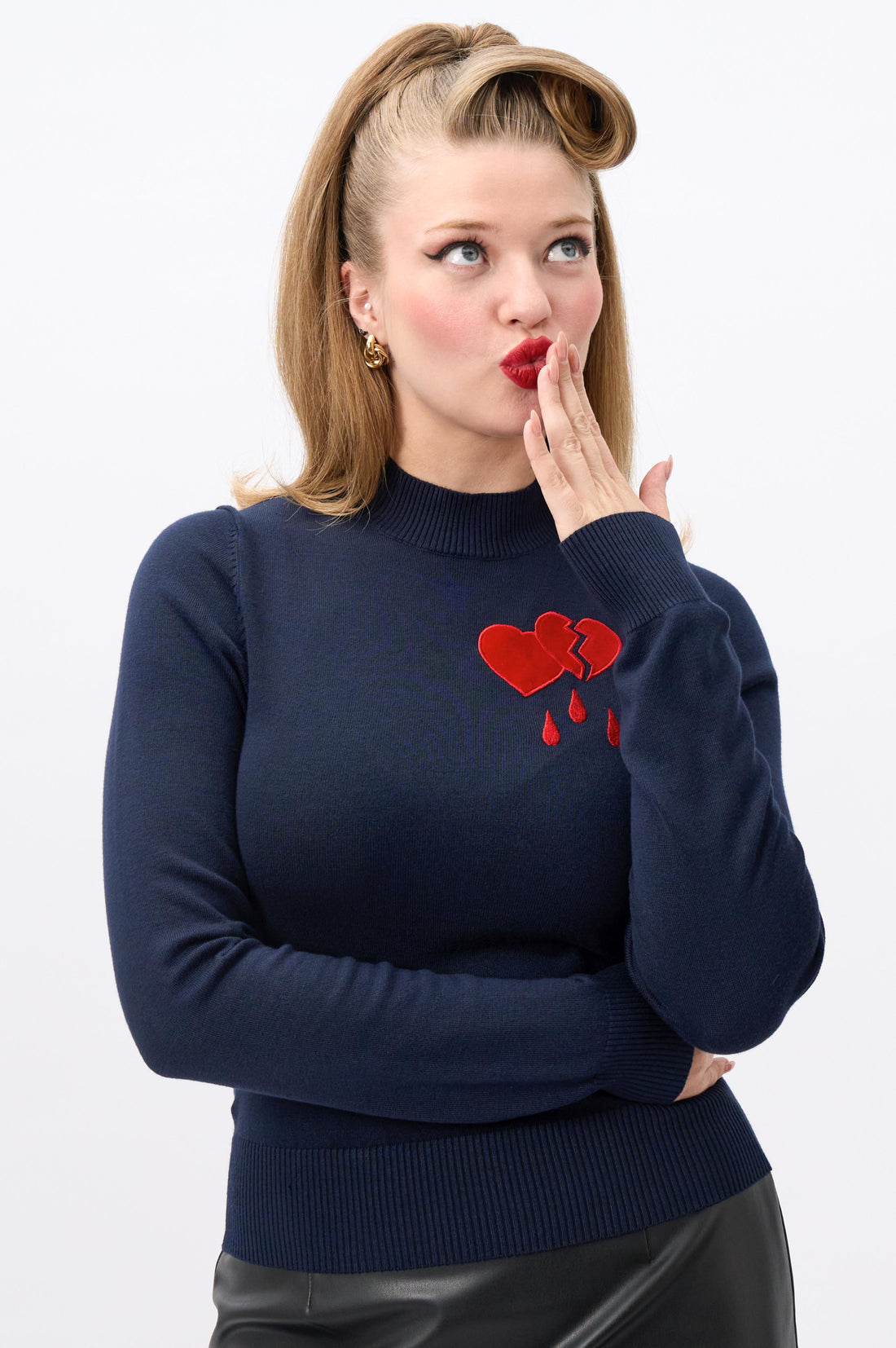 Heartbreaker Knitted Jumper