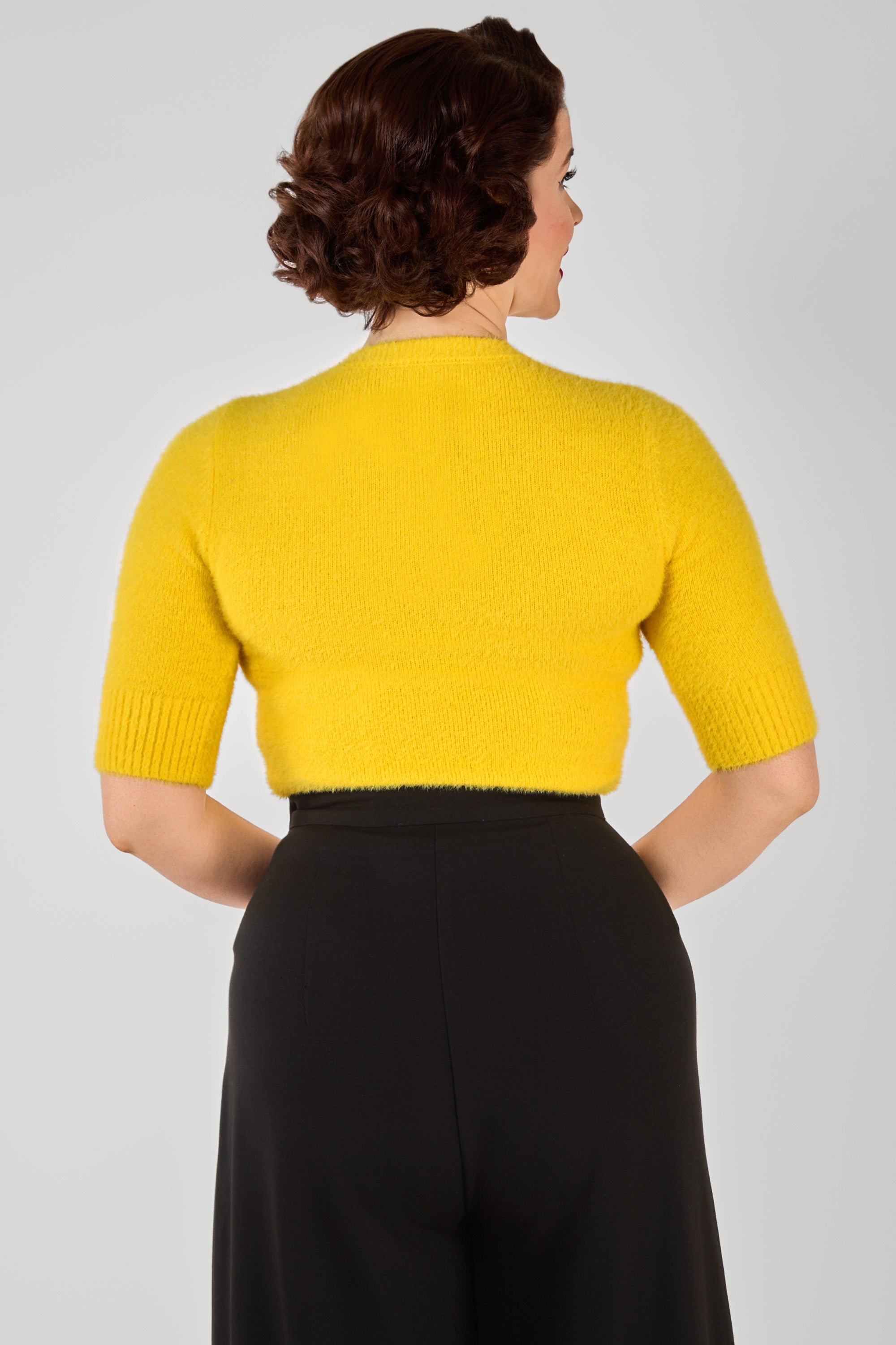 Chrissie Fluffy Knitted Top