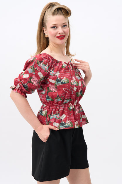 Alda Vintage Express Top