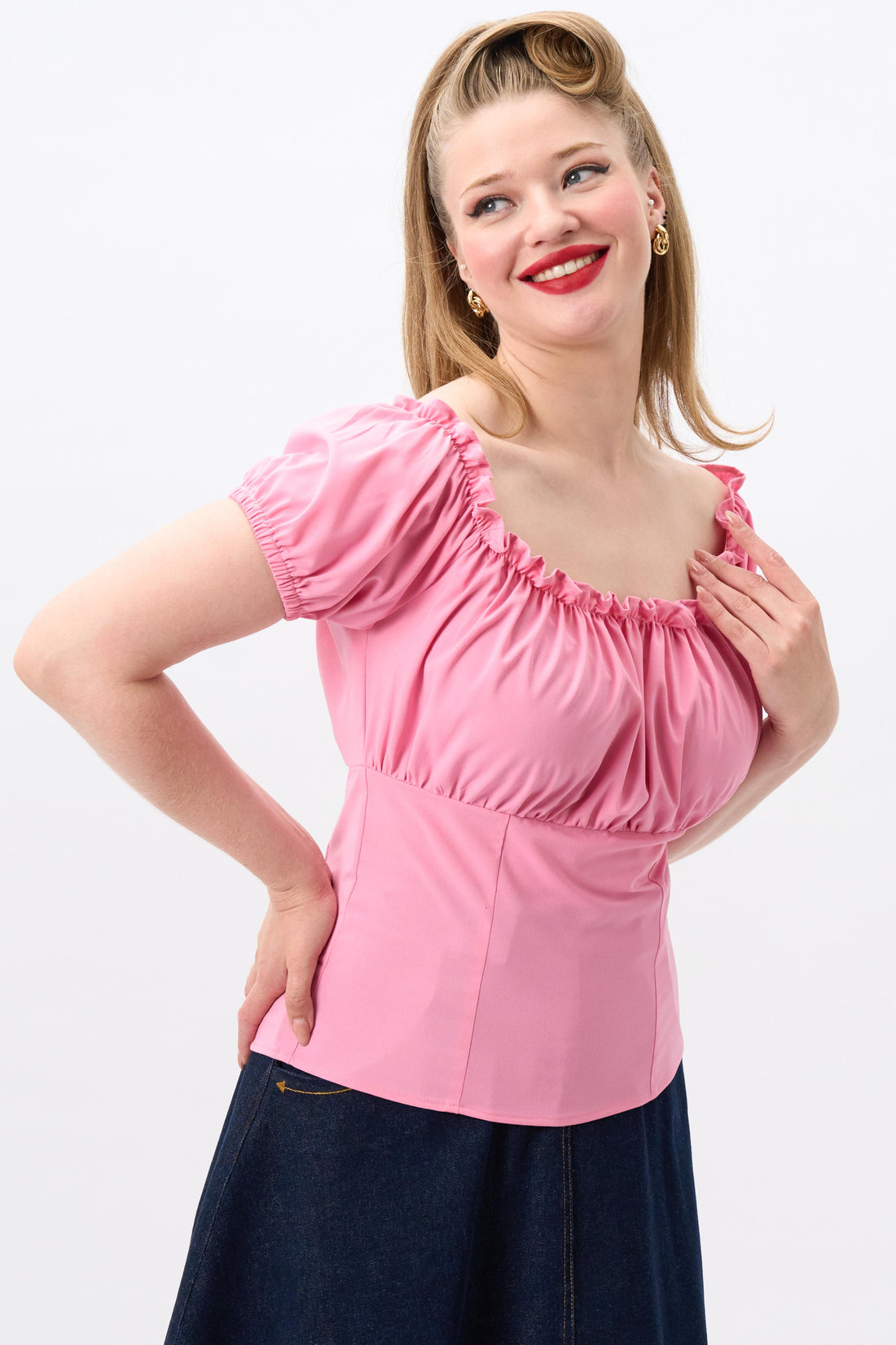 Viviana Pink Top