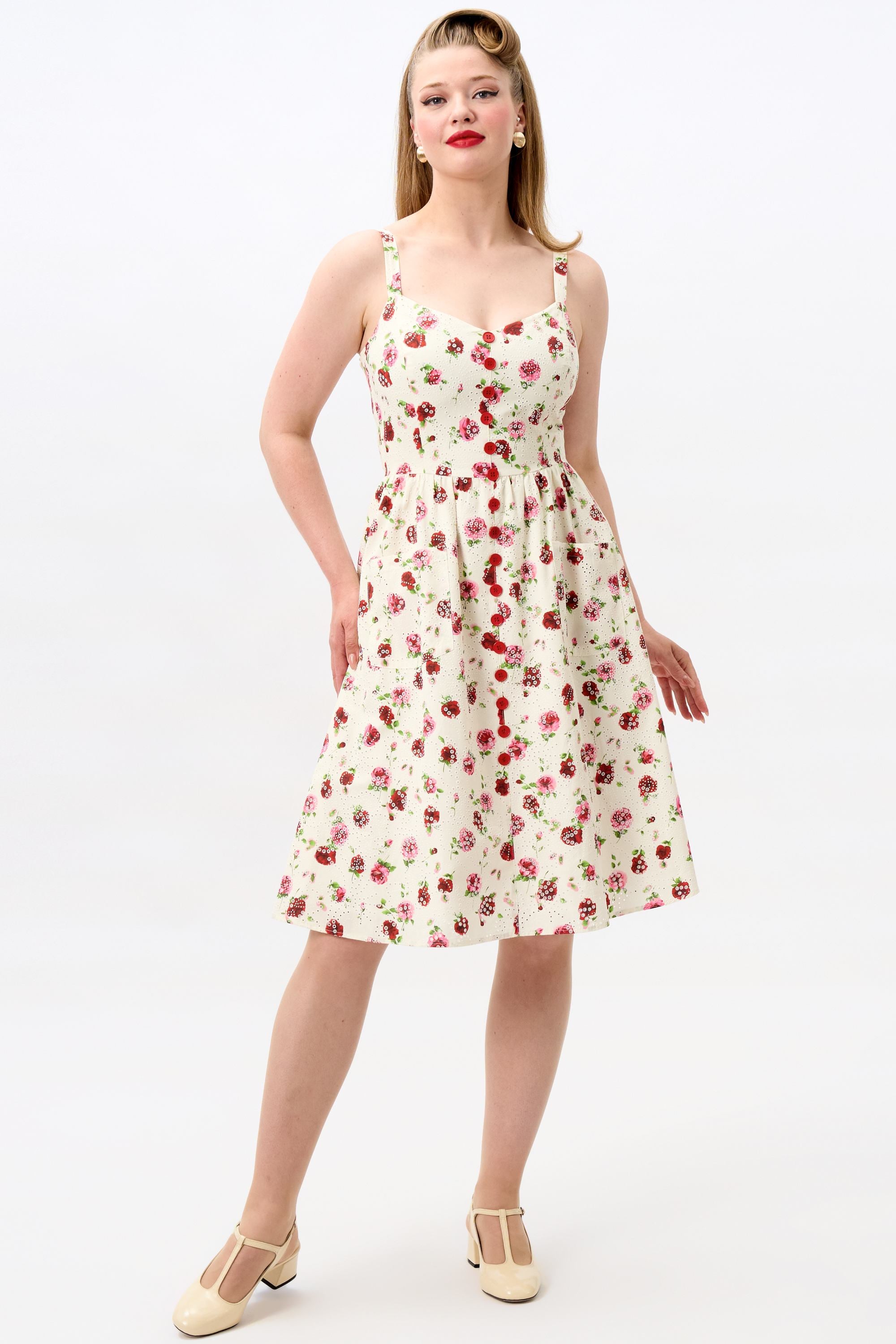 Kimberly Rose Broderie Swing Dress