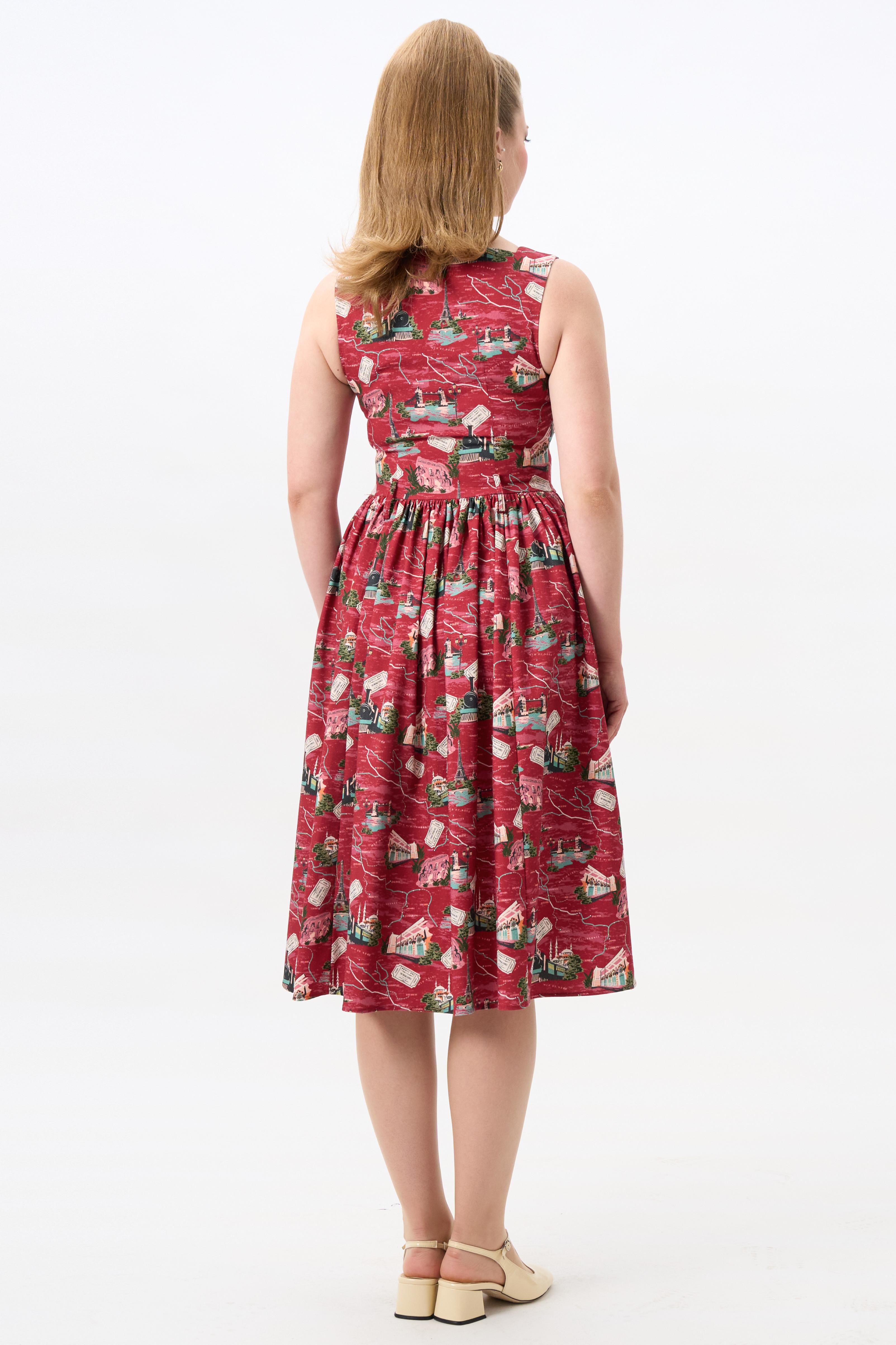 Polly Vintage Express Swing Dress