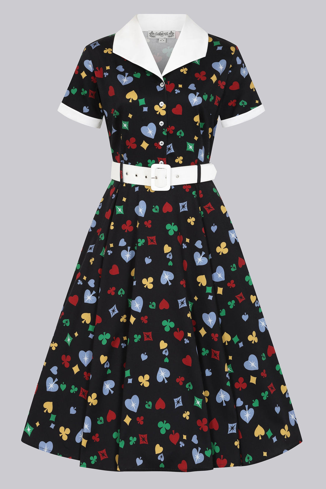 Taylor Polka Poker Swing Dress