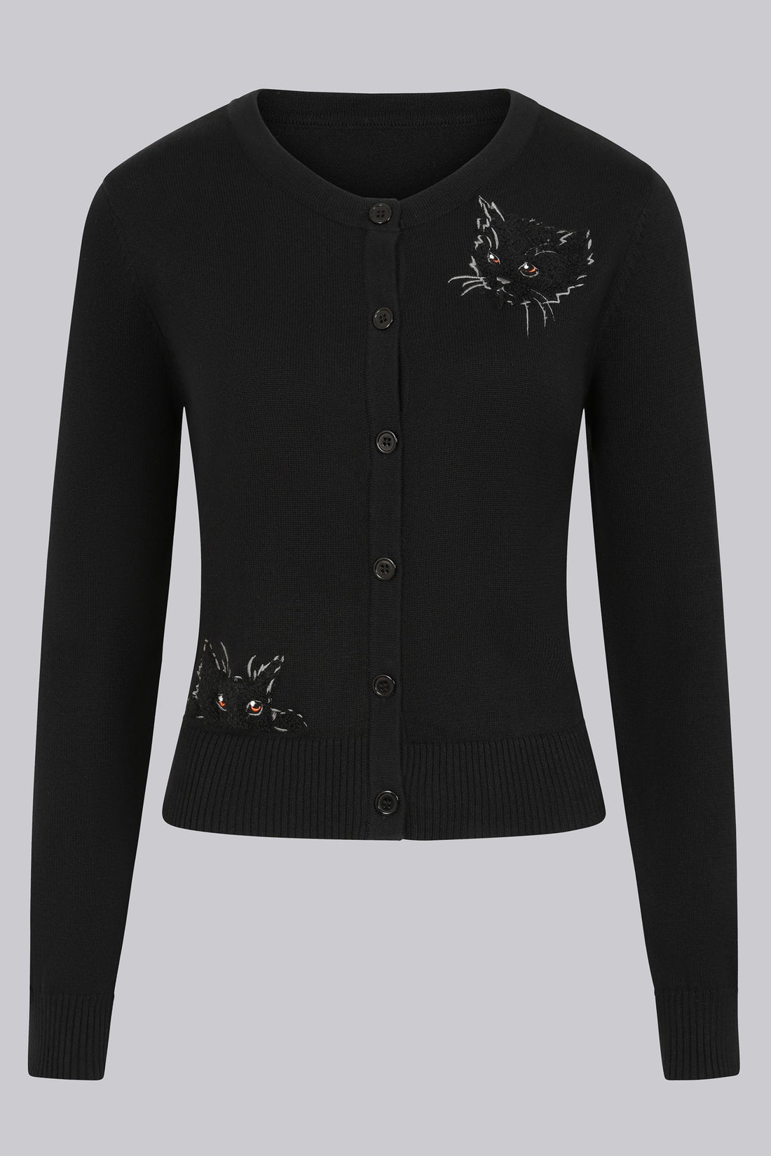 Jessie Black Cats Cardigan