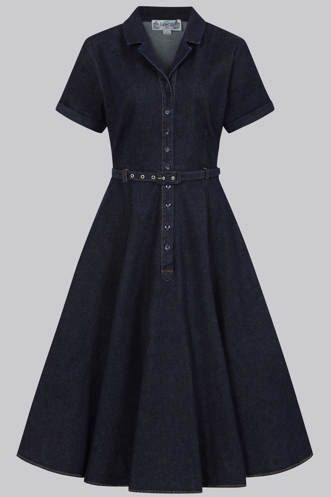 Caterina Denim Swing Dress